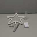 KOUPA 14.5-Inch Christmas Tree Topper Large 5 Point Star Treetop with LED Warm White Lights for Xmas Ornaments and Holiday Seasonal Tree Decorations