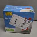 Amazon Basics 13 Gallon Tall Kitchen Drawstring Trash Bags, Flextra Strength, Tear Resistant, Puncture Resistant, 10% Post Consumer Recycled, 90 Count, White