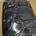 Nasitos Black Rectangle Tablecloths, 2 Pack - 72 x 30 Inch - Stretch Spandex & Polyester Fitted Table Skirts for 6FT Tables, Party, Banquet, Wedding