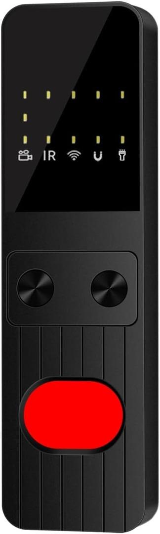 2026 AI Hidden Camera Detectors Features 5 Sensitivity Levels, Anti-Spy Camera Detector for GPS Trackers, Bug Detector Electronic Sweeper, Portable RF Signal Scanner for Hotel/Car/Bathroom/Travel