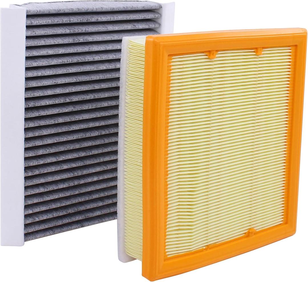 ApplianPar Engine and Cabin Air Filter Kit for Jeep Compass 2023 Renegade 2015-2018 for Fiat 500X 2016-2018