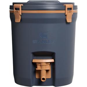 STANLEY Adventure 2 Gallon Fast Flow Water Jug, Ice Water Dispenser, Insulated Beverage Cooler with Easy Pour Spigot and Latched Foam Lid (Twilight)