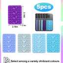 5 x 5Pcs Suction Phone Case Adhesive Mount, Sticky Phone Grip Holder | Silicone Grippy Phone Suction for iPhone & Android, Hands-Free Octo Cup Buddy Holder for Selfies, Videos and Content Creation