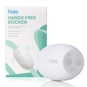 Frida Baby Hands-Free Stroller Device with 5 Vibration Levels, Universal Stroller Accessories, Rechargeable Portable Vibration for Cribs & Strollers, Water-Resistant Baby Soother 5.3"D x 3"W x 5"H