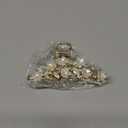 Elegant Floral Hair Clip, Pearl Tassel Bun Holder, Gold Lily of The Valley Design with Dangling Pearls, Temperament Pearl Bun Hair Clip Back Of The Head Shark Clip