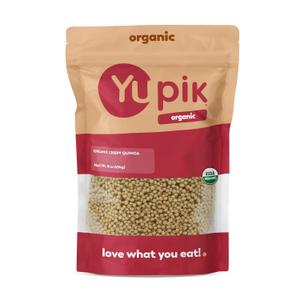 Yupik Organic Crispy Quinoa, 16 oz, Gluten-free, Source of fiber & nutrients, Crunchy topping, Versatile ingredient, Perfect for baking & recipes (EXP 01/15/28)