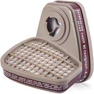 6001 Filter Cartridges for Respirator, Replacement Respirator Filters, Organic Vapors, Paint and Chemical, Respirator Cartridges for 6200, 7502, 6800, 4008, FF402 Series Respirator