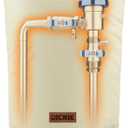 RICHIE 16"x20" Backflow Preventer Cover - 5-Layer Heavy-Duty Insulation for Winter Freeze Protection Down to 5F, Weatherproof Outdoor Cover for Sprinkler Valves, Well Pumps, Pipes & PVB (Beige)