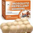 SCFKAOF Mosquito Repellent Outdoor Patio, Mosquito Deterrent for Yard, Indoor Mosquito Repellent Balls, Mosquito Repeller for Patio, Keep Mosquito Away, Covers 120 Sq. Ft, 60 Days Protection-7 Packs