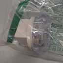 GE SleepLite Jewel LED Night Light, Plug-in, Always on, Amber, UL-Certified, Energy Efficient, Ideal Nightlight for Bedroom, Bathroom, Nursery, Hallway, Kitchen, 11286, 2 Pack