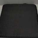 Extra-Large Gel Seat Cushion for Long Sitting - Back, Hip, Tailbone Pain Relief Cushion - Gel Seat Cushion for Office Chair, Cars - Egg Seat Gel Cushion for Wheelchair Pressure Relief Black