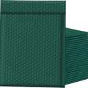 Famagic Bubble Mailers 8.5x12 Inch 25pc Ultramarine Green Shipping Bags, Chic Packaging Bags For Small Business, Colored Padded Mailing Envelopes, Opaque Matte Self Seal Bubble Poly Mailers Bulk #2