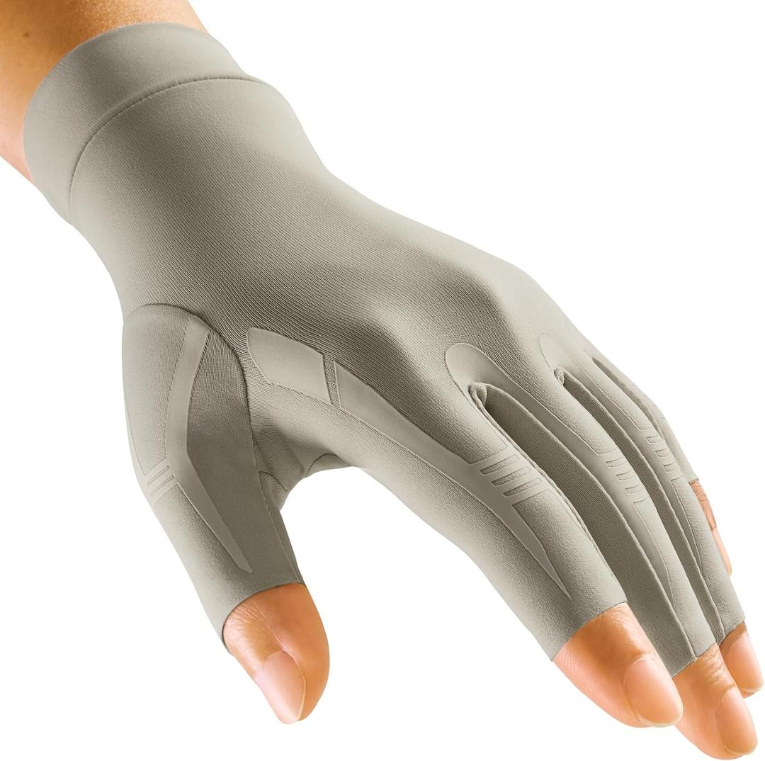 FREETOO All-Around Compression Arthritis Gloves for Women Men for Pain | Carpal Tunnel Relief,Hand Compression,Swelling,Trigger Finger,Edema;Crochet,Typing,Sleeping,Work,Gaming,Driving,Daily Use