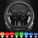 SUBSONIC Superdrive - SV950 steering wheel with pedals and paddles for Xbox Serie X/S, PS4, Xbox One, PC; Programmable for all games