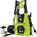Pressure Washer, 1010PSI Max 2.0GPM Electric Power Washer with Foam Cannon 35FT Power Cord 4 Nozzles, Pressure Washer for Cars, Patios, Fences, Decks and Driveway