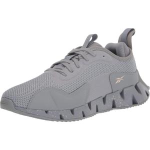 Reebok Women's Zig Dynamica Sneaker (7, Cold Grey/Rose Gold)