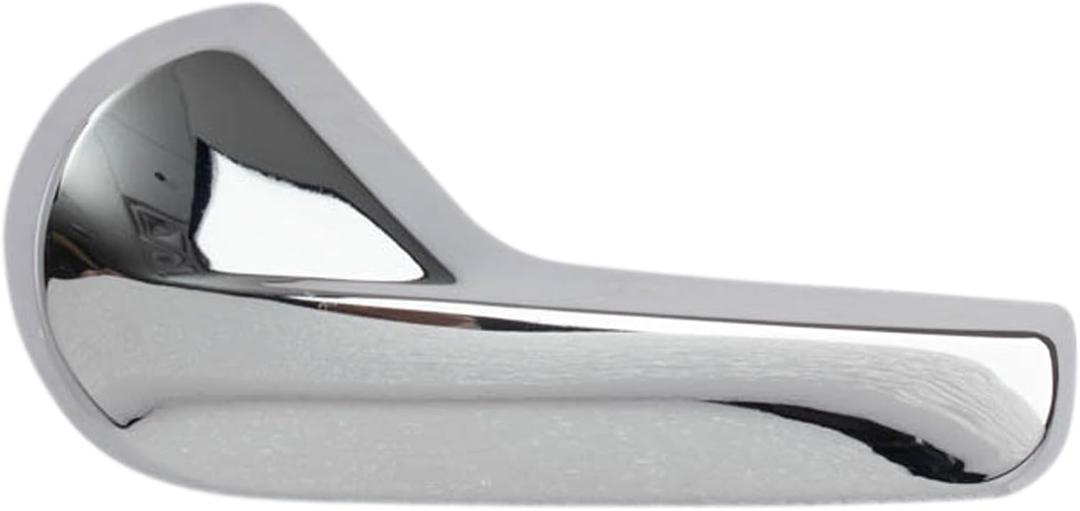 TRQ Front Rear Chrome Interior Door Handle LH Left Driver Side Compatible with 2010-2012 Volkswagen Golf, DHA54127