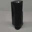 Vornado Duo Small Room Tower Air Circulator Fan, Black, 14 In.