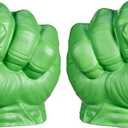 Marvel Hulk Gamma Smash Fists, Soft Foam Role Play Toy, Avengers Super Hero Toys for Kids Ages 5 and Up