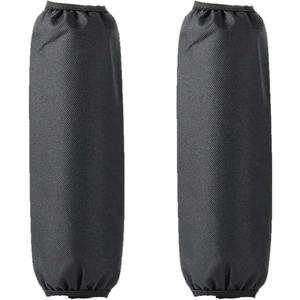 2 Pack Rear Shock Cover Set, 270mm Coilover Covers Universal for Dirt Pit Bike Motorcycle ATV Quad Scooter, Fit Muddy Trail Suspension Protection Accessories, Black