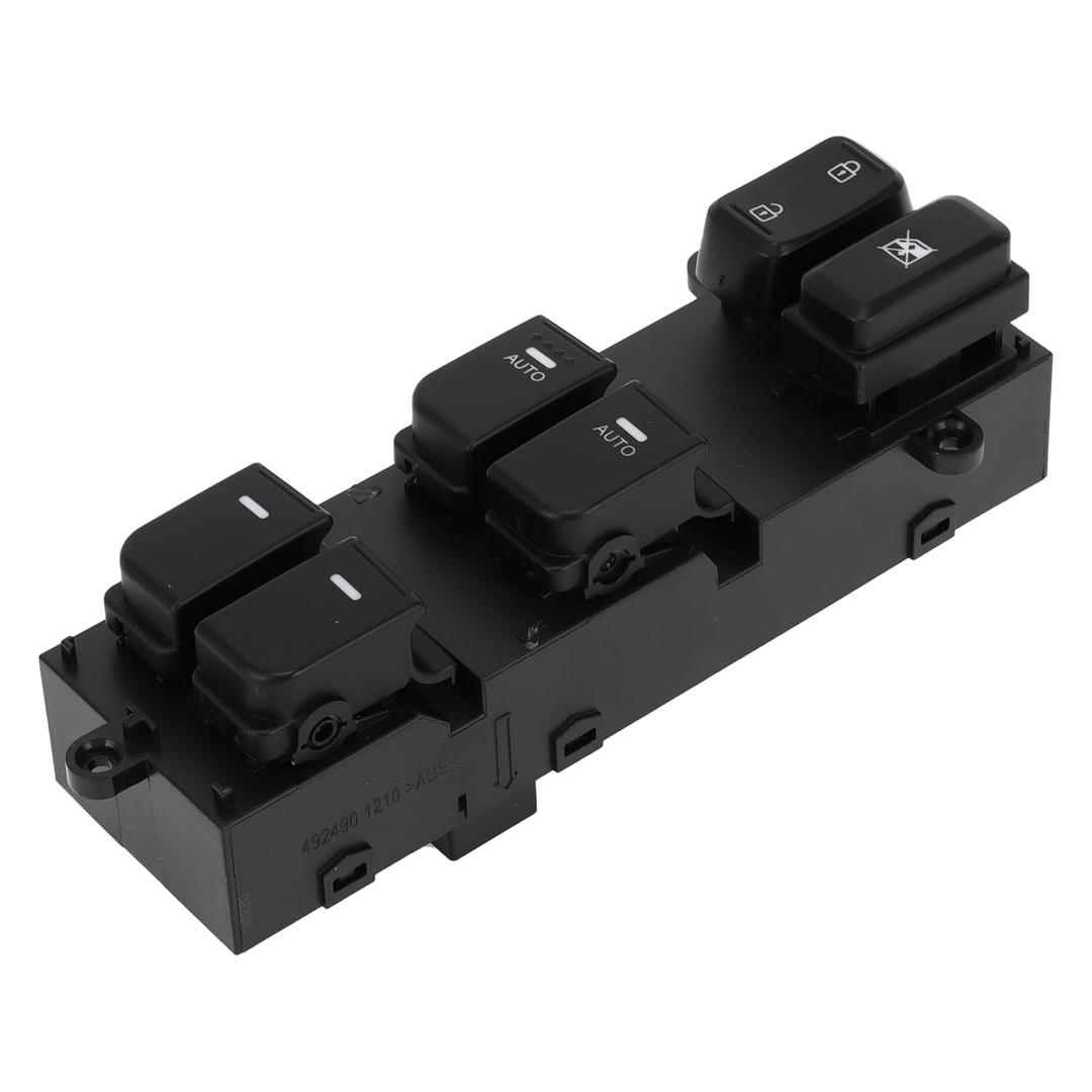 Power Window Switch 18 Pin No.935702T530 2 Auto Front Left Driver Side Window Control Switch for Kia Optima 2014-2015 Black Fit for Power Window Switch 18 Pin No.935702T530 2 Auto Front Left Driver Side Window Control Switch for Kia Optima 2014-2015 Black Fit for