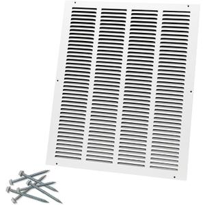 Howeall 16"W x 20"H [Duct Opening Size] Steel Return Air Grille, Air Return Vent Cover for Ceiling and Sidewall - HVAC Air Vent Covers - [Outer Dimensions: 17.75"W x 21.75"H]