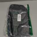 Autorder Center Console Cover for Hyundai Elantra 2021-2025 2026 Accessories Carbon Fiber Armrest Cover Anti-Scratch Leather Armrest Protector (Automatic Brake Only, Not for Handbrake)