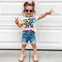 Birthday Girls Shirts for Kids 1-12 Year (2T, Tie-dyeb)