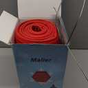 Malier Christmas Tree Collar, 36 Knit Xmas Tree Collar, Christmas Tree Collars for Artificial Trees, 11" Extra Tall Tree Stand Base Cover Ring Skirt for 8 ft 11 ft Tree (Red, 11''H  36" W)