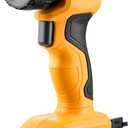 Cordless LED Work Light for Dewalt 20V MAX Battery, 3W 260LM Flashlight Portable with 2 USB Ports, 90° Pivoting Head, 15°/40° Beam Angle for Jobsite, Camping, Workshop, Bare Tool Only