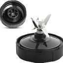 Ninja Blender Replacement Parts - Bottom Blade 6 Fins for Nutri Ninja Auto iQ BL480 BL480D BL482 BL456 Blenders (Female Fins Only) (1 Pack)