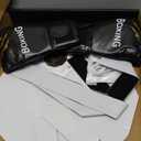 Music Boxing Machine, Interactive Punching Trainer with Boxing Gloves, Large Size Wall Mounted Electronic Boxing Target for Adults Kids, 9 Modes & 9 Speeds (Black)