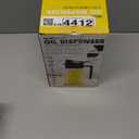 Olive Glow Cooking Oil Dispenser, 400 mL 2-in-1 Spray & Pour Glass Bottle, Leakproof & Refillable for Air Frying, Roasting, Grilling, Fine Mist for Salads, Works with All Types of Cooking Oils