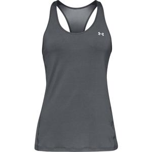 Under Armour Women's HeatGear Racer Tank (X-Large, Gray)