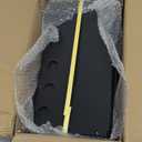 Baitedelai Outdoor Smokeless Fire Pit Ring 40 Inch Outer/36 Inch Inner Diameter, Heavy Duty Metal Round Liner Insert for Outside DIY Campfire or Bonfire Ring, Above or In Ground Use