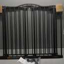 Toddleroo by North States - Deluxe Dcor Safety Gate: Hardware Mounted Extra Wide Metal Baby Gate - Adjustable Child Gate - 38.3 to 72 Inches Wide - 30 Inches Tall - Matte Bronze