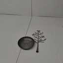 Colorsheng Little Birds Tree Jewelry Earring Necklace Display Stand Jewelrys Storage Towers (Ancient silver)