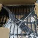 10 Panels No Dig Decorative Outdoor Garden Fence for Yard, 24 in(H) X 20 ft(L) Animal Barrier Fencing Rustproof Metal Wire Panel Border for Dog, Rabbits, and Patio Temporary Ground Stakes