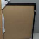 Mxtallup 21x23 Picture Frames Solid Wood Poster Frame for Wall 21x23 Photo Frames Family Black (T22B2123)