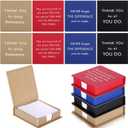Feifeiya 12 Pcs Teacher Appreciation Gifts Bulk Thank You Sticky Notes with Box Small Inspirational Desktop Notepad Note Storage Box Creative for Employee Nurse Coworker Staff Appreciation Gift