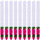 5 Pcs Diwali Decorations 30 Inch Artificial Jasmine Garlands Toran Bandhanwar with Lotus Buds Traditional Indian Hanging Decoration for Puja Diwali Wedding Housewarming (Elegant Color)