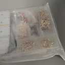 656Pcs Keychain Making Kit: Gold Jewelry Making Supplies Including 198 Charms 30 Keychain Clips with Organizer Box, Lip Gloss Key Chain Kits, Cute Bag Charm Kit for Backpacks DIY Crafts Accessories