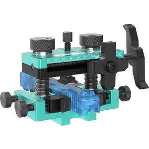 Heavy-Duty Pistol Sight Pusher Tool for Handguns Front and Rear Sight Removal Adjustment, Fits Most Slides (Cyan)