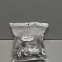 100 Pack Retractable Badge Reel Clips with 100 Pack Vertical ID Card Holders Retractable Badge Holders with Clip ID Badge Clips with Name Card Holder for Nurses Office School,Black