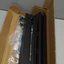 Rfiver Table Top TV Stand with Height Adjustable TV Legs, TV Stands Base with Cable Management for Most 37 to 86 Inch Flat or Curved TVs, Steel TV Feet Holds up to 150 lbs, Max VESA 800x600mm, Black