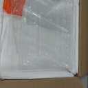 2 Tray Commercial Countertop Bakery Display Case 21.6" x 15.7" x 15.7" Acrylic Pastry Display Case with Serving Tong, Bread Display Case with Front & Rear Doors