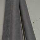 MAGZO Door Draft Stopper, 32 Inch Adjustable Under Door Gap Filler, Fits 26'' - 32'' Bottom Widths, Seals Gaps up to 1.7", Soundproof Sweep Blocks Air, Noise, Light, Dust- Grey (Gray)