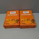 2 x Artscope Fall Decorative Throw Pillow Covers 18x18 Inch Set of 4, Happy Fall Pumpkin Truck Thankful Grateful Blessed Outdoor Farmhouse Pillow Cases for Home Sofa Couch-Pink Brown