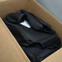 AOMSAZTO Seat Covers for Nissan Sentra: 2020 2021 2022 2023 2024 2025 S SV SR Custom Fit Full Set Leather Cushion Car Seats Cover Black