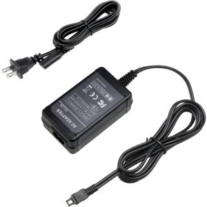 Glorich AC-L200 Replacement AC Power Adapter/Charger to Replace AC-L200 L200C L200D AC-L25 L25A L25B L25C for Sony Handycam DCR-HC40 PC109 SX85 DSC-HX100V HDR-CX150 CX900 HC7 PJ200 SR10 XR100 DEV-5